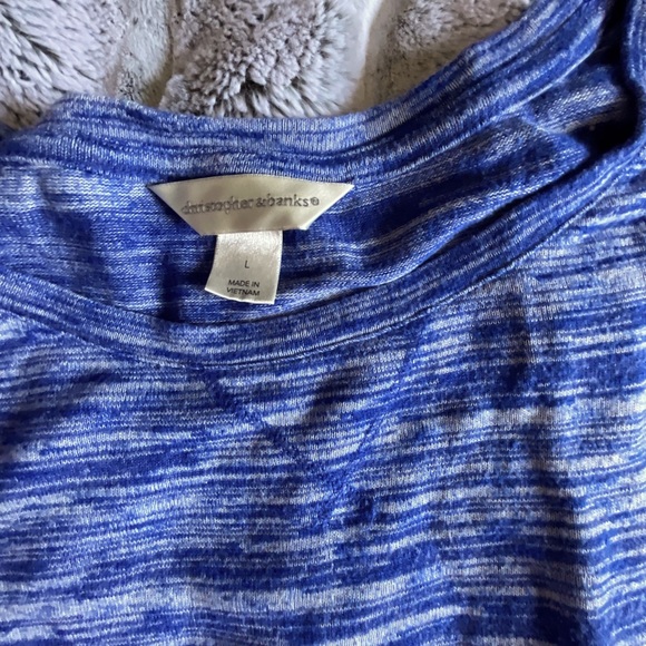 Christopher & Banks Blue Top Size L - Picture 2 of 6